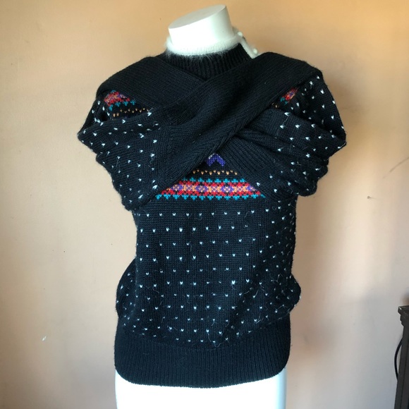 Vintage angora Italian Mob gorgeous sweater - Picture 3 of 12